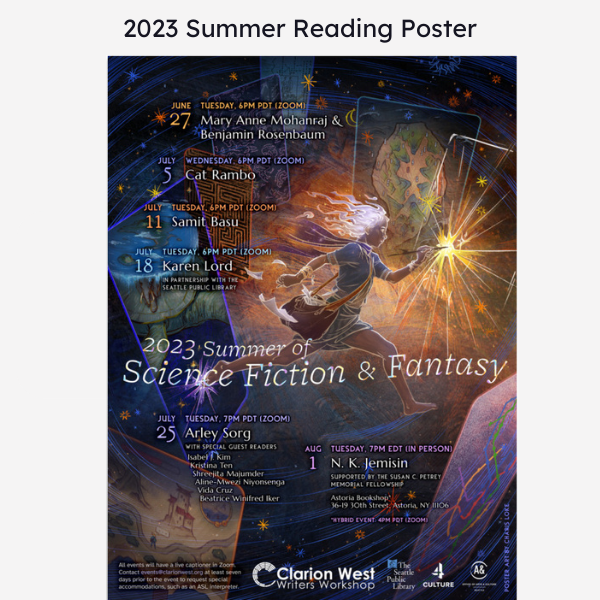 2023 Summer Poster Art